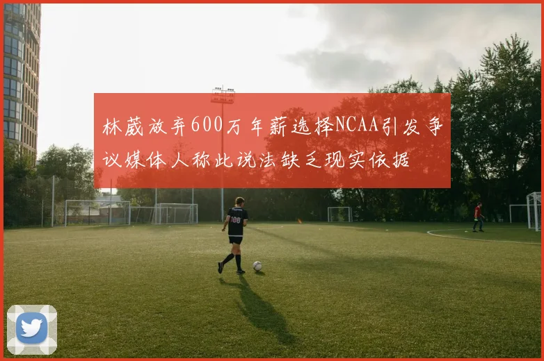 林葳放弃600万年薪选择NCAA引发争议媒体人称此说法缺乏现实依据